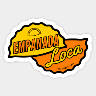 the Horror of Delores Roach - Retro Empanada Loca Sticker